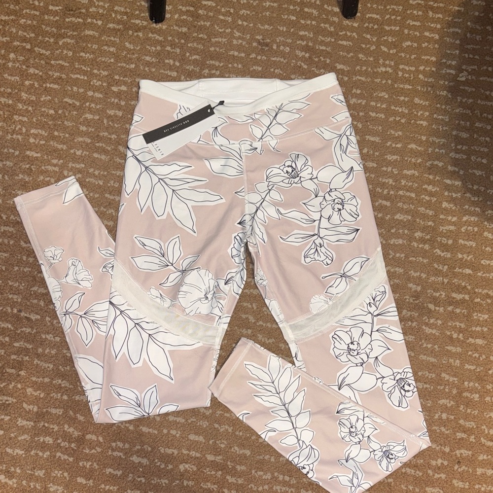 Floral Pink Leggings